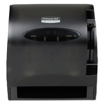 Kimberly-Clark Professional* Lev-r-matic Roll Towel Dispenser, 13.3 X 9.8 X 13.5, Smoke freeshipping - TVN Wholesale